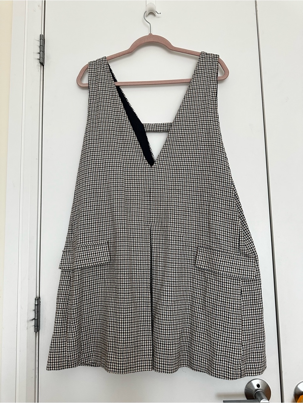Zara Houndstooth Mini Dress